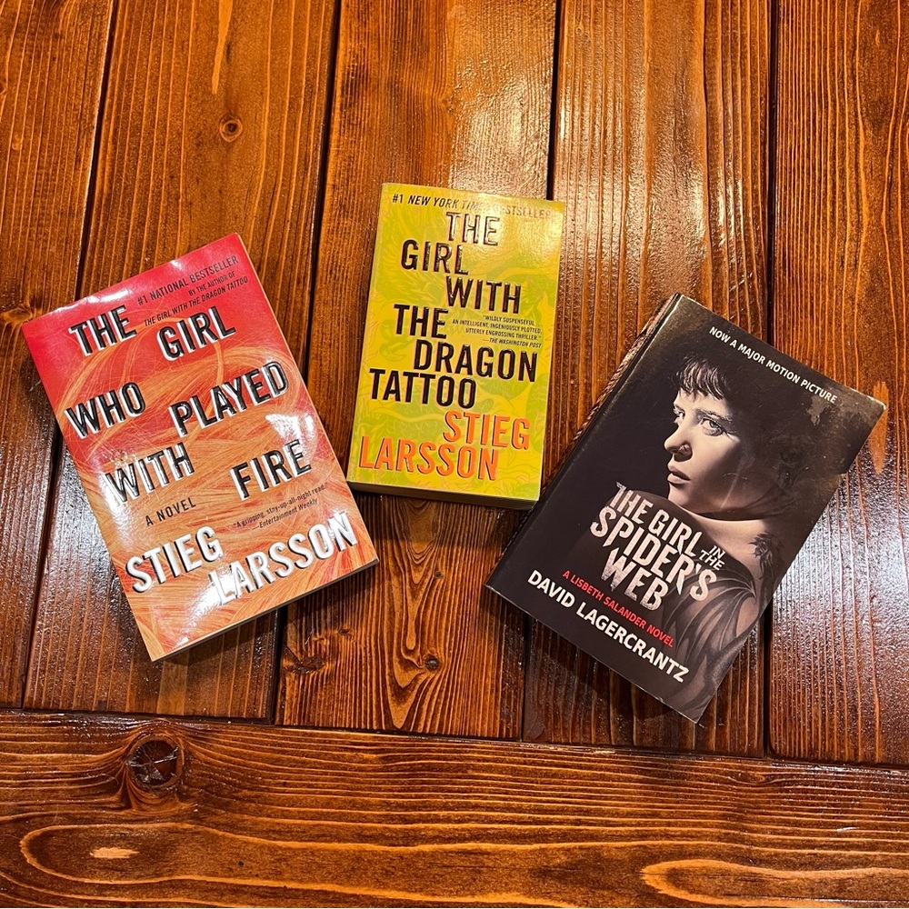 Girl With the Dragon Tattoo, Girl Who Played With Fire, Girl in the Spider’s Web